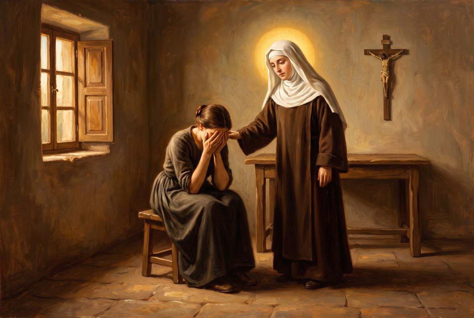 María, consuelo de los afligidos