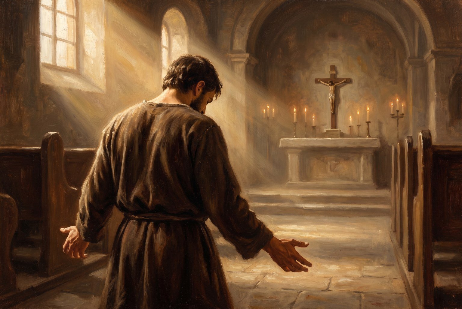 Oración de abandono en Dios